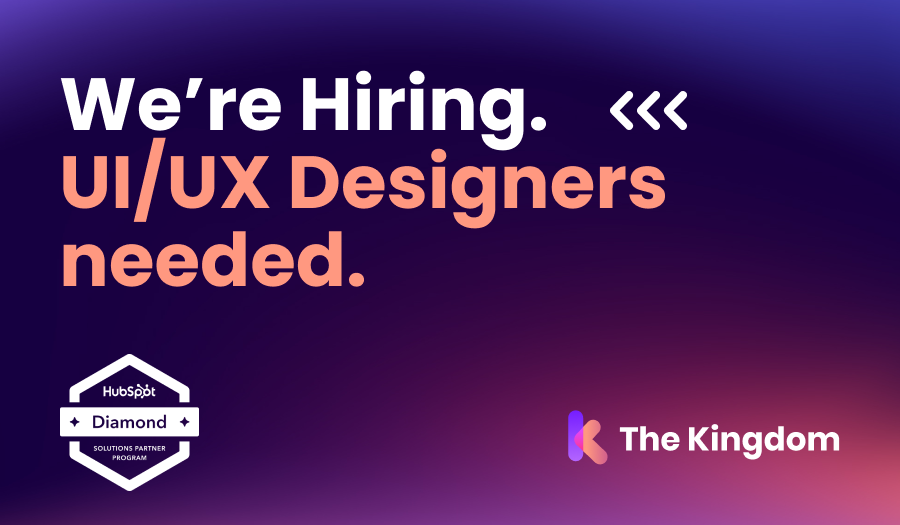 Job Vacancies | The Kingdom | UI/UX Designer